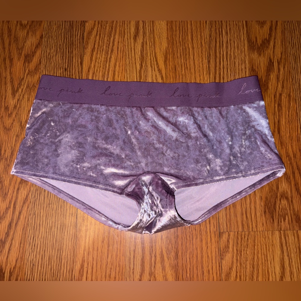 5/$25❌ FINAL CALL❌ ❌NWOT-PINK Purple Velvet Lounge Shorts/panties